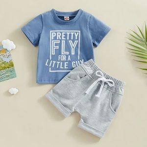 Pretty Fly for a Little Guy T-shirt Shorts Set